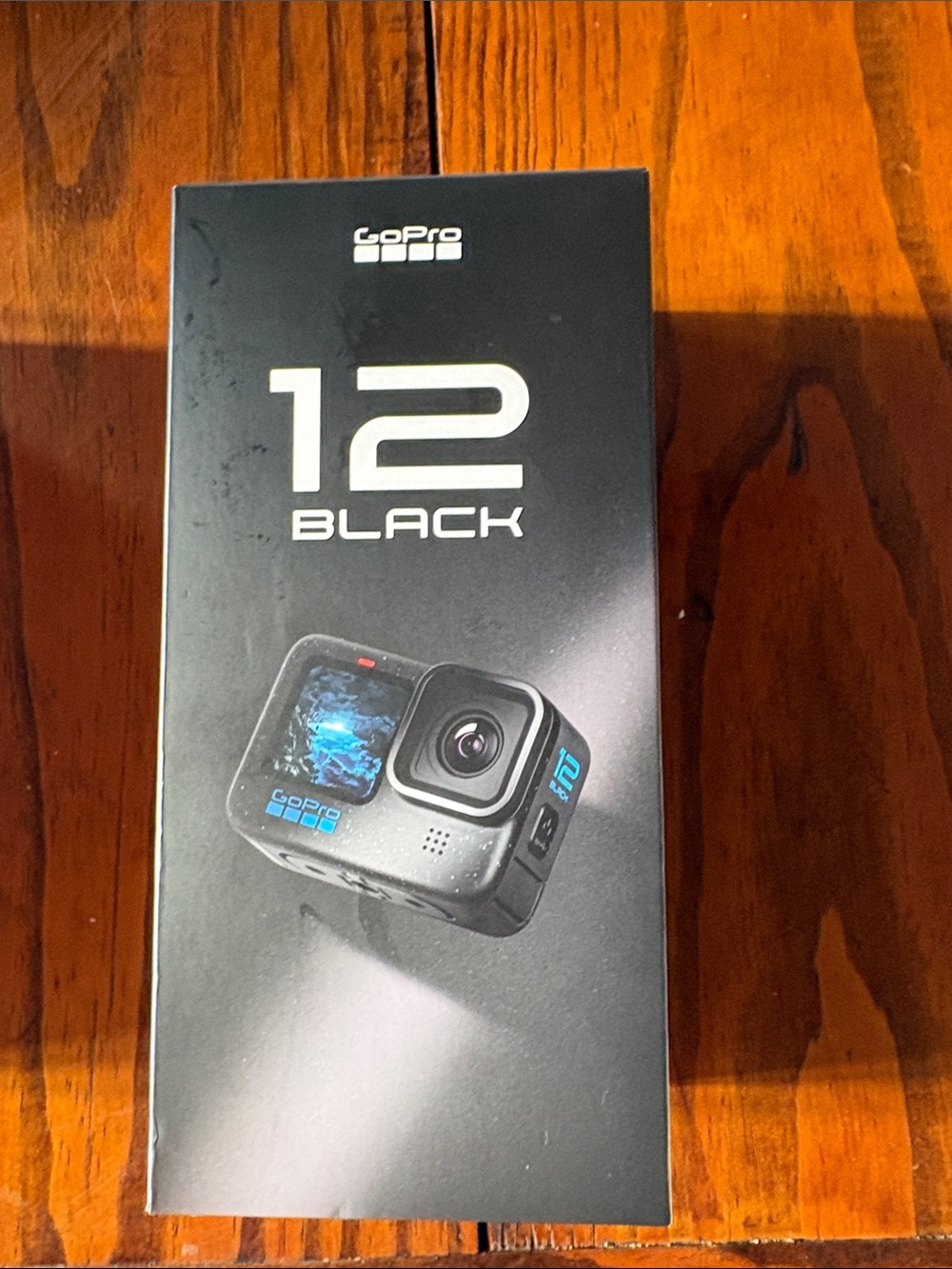GoPro Black HERO12 Box with Camera Artwork